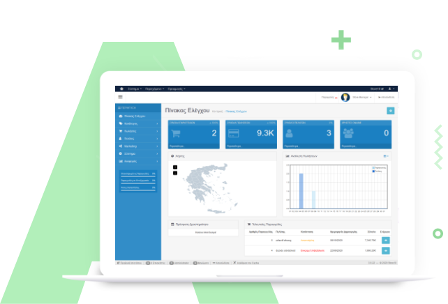 Store10 Eshop Management Dashboard